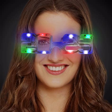 Discover the world through magic LED eye glasses